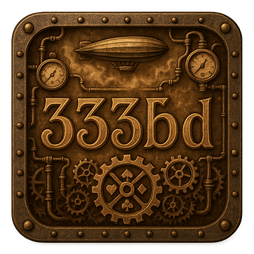 3333bd ফুটার ব্র্যান্ড সাইন